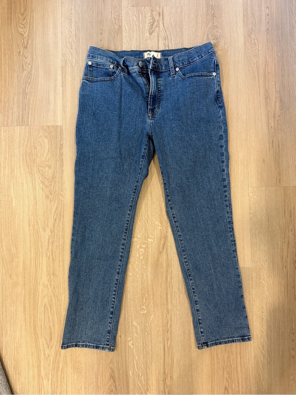 Madewell Mid-Rise Perfect Vintage Jeans in Medium Blue Wash